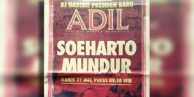 Foto-Foto Berita Media 27 Tahun Lalu: Kala Pak Harto Lengser pada 21 Mei 1998