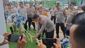 Jelang Libur Panjang, Kapolres Sukabumi Resmikan Pos TMC Presisi di Parungkuda Sukabumi