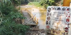 Putus 6 Maret 2025, Pembangunan Jembatan Tegaldatar Sukabumi dengan Dana CSR Perusahaan Belum Terlaksana