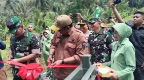 Resmikan Jembatan Panel Garuda di Cisolok Sukabumi, Pangdam III/Siliwangi: “Insya Allah Kuat”