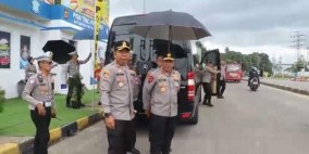 Ditinjau Kapolda Jabar, Kapolres Sukabumi Kerahkan 974 Personel untuk Amankan Nataru 2025-2026