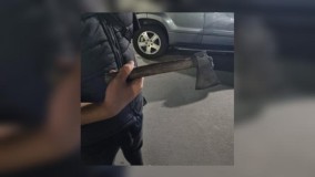 Viral Acungkan Kapak dan Teror Karyawati di Cicurug Sukabumi, Lelaki asal Cisaat Ditangkap Polisi