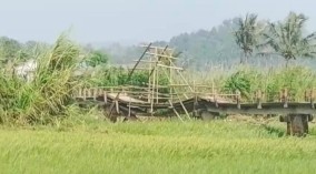 8 Tahun Rusak Akibat Gempa 2018, Jembatan Caringin Sukabumi Tidak Kunjung Diperbaiki