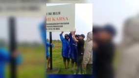 Terkait Sengketa dengan Pihak Lain, Papan Bicara PT Bumi Karsa-Kalla Grup Makassar Coba Dirobohkan Ahli Waris Labbai