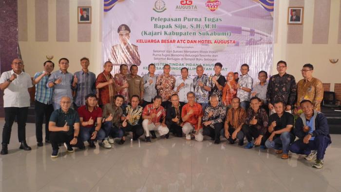 Kajari Sukabumi Pindah Tugas ke Kalbar, ATC Sukabumi Gelar Acara Pelepasan di Hotel Augusta