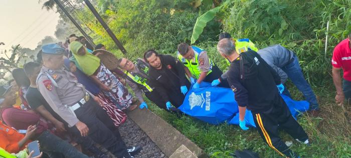 Tertabrak Kereta Api Siliwangi, Perempuan Tanpa Identitas di Sukabumi Tewas
