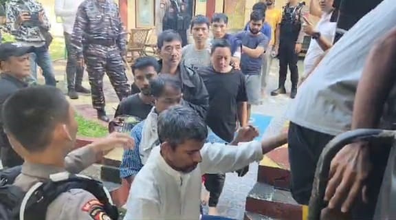 Terdampar di Perairan Tegalbuleud, 28 WNA Diamankan di Lapas Warkir Sukabumi