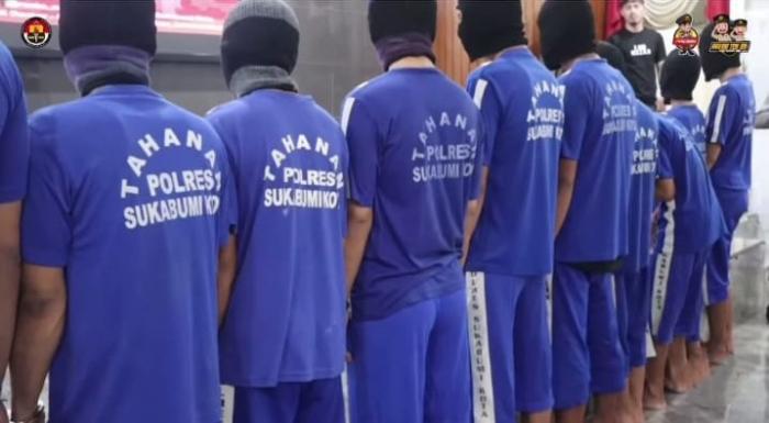Operasi 1 Bulan di 9 TKP, Polres Sukabumi Kota Amankan 10 Tersangka Kasus Narkoba dan Selamatkan 7 Ribu Jiwa