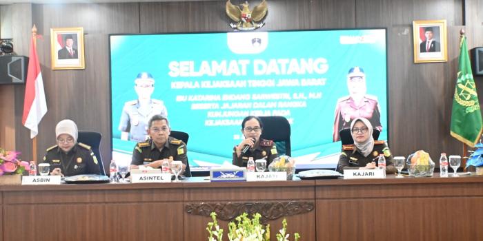 Koordinasi Internal, Kajati Jabar Lakukan Kunjungan Kerja ke Kejari Depok, Kabupaten Bogor, dan Kota Bogor