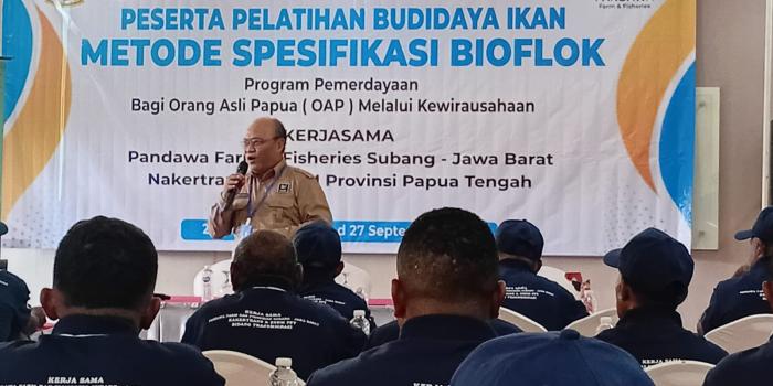 45 OAP Berlatih Bioflok di Pandawa Farm dan Fisheries Subang: “Ilmu di Sini Jadi Bekal Masa Depan”