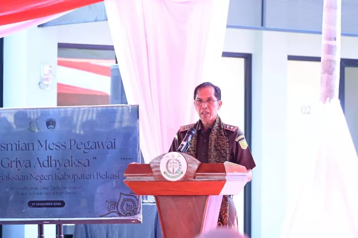 Resmikan Mess Griya Adhyaksa di Bekasi, Kajati Jabar Harap Pegawai Kian Profesional demi Nama Baik Institusi