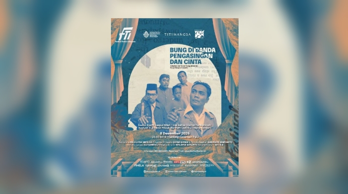 Melanglang Jauh dari Bandung ke Palu, STB Sukses Pentaskan “Bung di Banda” dalam FTI 2025