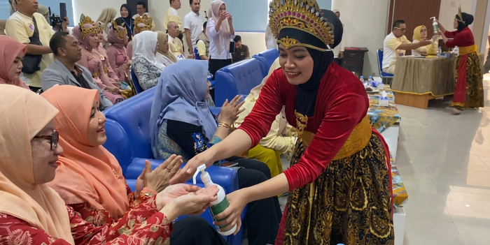 Diapresiasi Istri Bupati Sukabumi, Lomba Tari Cuci Tangan Sambut World Hand Hygiene Day di RSUD Sekarwangi