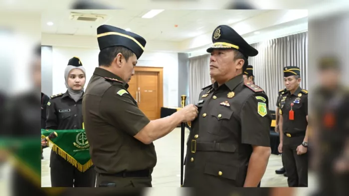 Dilantik Kajati Jabar, Tumpal Eben Ezer Resmi Jabat Kajari Kabupaten Sukabumi