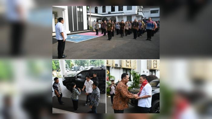 Kunker ke Kejari Kota Bogor, Kejari Kabupaten Bogor, dan Kejari Depok, Kajati Jabar Minta Seluruh Jajaran Menjaga Nama Baik Institusi, serta Kehormatan Keluarga dan Orangtua