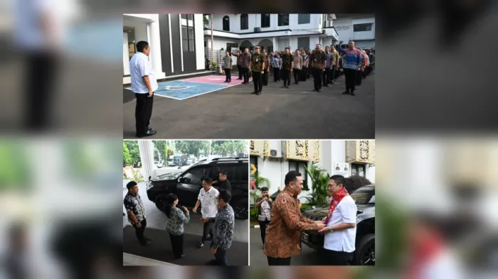 Kunker ke Kejari Kota Bogor, Kejari Kabupaten Bogor, dan Kejari Depok, Kajati Jabar Minta Seluruh Jajaran Menjaga Nama Baik Institusi, serta Kehormatan Keluarga dan Orangtua